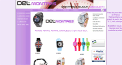 Desktop Screenshot of delmontres.fr
